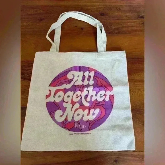 Beatles All Together Now Tote ~ NEW! - Picture 1 of 5